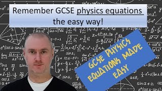 Remembering GCSE physics equations made easy [upl. by Blake]