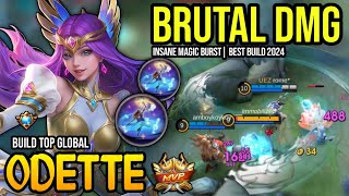 ODETTE BEST BUILD 2024  BUILD TOP GLOBAL ODETTE GAMEPLAY  MOBILE LEGENDS✓ [upl. by Morocco74]