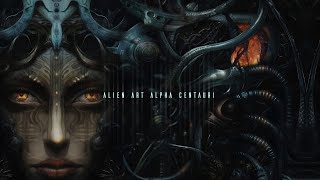 Alien Art  Alpha Centauri Full Album Mix Visuals [upl. by Nycila968]