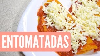 COMO HACER ENTOMATADAS RECETA FACIL Y RAPIDA [upl. by Ahcsatan]