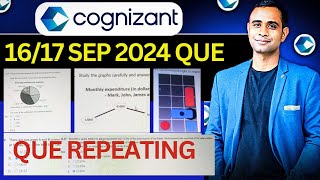 🔥COGNIZANT 1617 September Exam Questions  Complete Paper Solved🔥 [upl. by Chung]