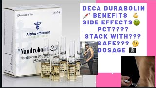 Deca Durabolin Nandrolone Decanoate REVIEW Full Information Results SIDE EFFECTS pct DECA STACK WITH [upl. by Gnauq475]