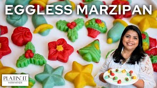 The BEST Eggless Marzipan  Easy Marzipan Recipe [upl. by Nawaj666]