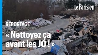 Villepinte  ce virage de l’A104 est devenu un dépôt sauvage d’ordures [upl. by Edmunda]