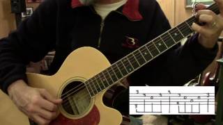 quotSilent Nightquot for Fingerpicking Guitar [upl. by Ahtel724]