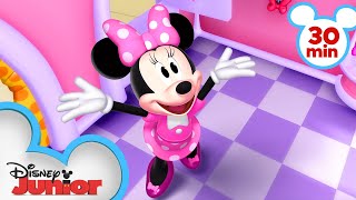 BowToons Adventures for 30 Minutes  Compilation Part 1  Minnies BowToons 🎀  disneyjr [upl. by Valora]