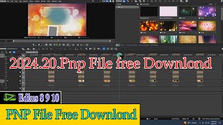 Eduis x 10 pnp New PNP Effect 2024 For Edius 8 9 10 free download [upl. by Aromas986]