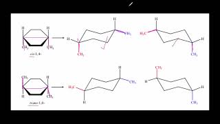 Ejercicio isomería cistrans en ciclos [upl. by Zerline]