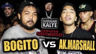 SUNUGAN KALYE  BOGITO vs AK MARSHALL BALAYAN BATANGAS [upl. by Aniweta]