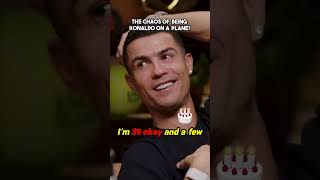 The Chaos of Being Ronaldo on a Plane shorts viral viralshorts ronaldo [upl. by Sheff]