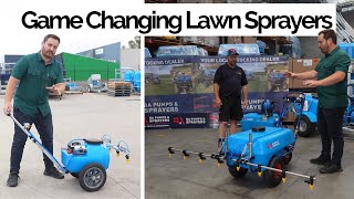 This New Lawn Sprayer is Crazy Efficient  BA Pumps amp Sprayers [upl. by Naitsihc]