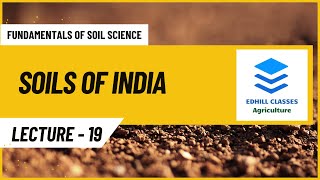 L 19  SOILS OF INDIA [upl. by Jamnis]