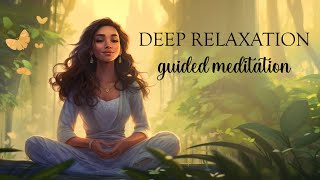 10 Minute Deep Relaxation Guided Meditation [upl. by Nodal]