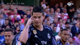 James Rodriguez vs Granada Away HD 06052017 by JamesrR10™ [upl. by Kolk]