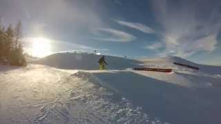 Snowboarden auf Steinplatte [upl. by Eeloj]