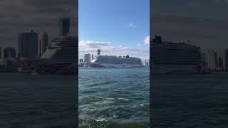 Norwegian Joy departing NYC to Bermuda  Oct 7 2024 [upl. by Rosita961]