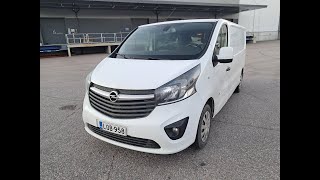 Opel Vivaro Van Edition L2H1 16 CDTI Bi Turbo ecoFLEX 92kW MT6Kahdet [upl. by Valerie]