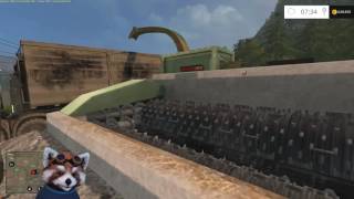 LandwirtschaftSimulator 2015Happy im UNIMOG 406 Forstumbau zeigt seinen Häcksler GermanDeutsch [upl. by Eneryt]