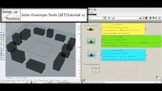 SET video tutorial 2  The influence of the solar access regulations on solar envelopes generation [upl. by Mcnamara]