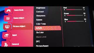 LG UltraGear GN600 Gaming Monitor ProColor Settings [upl. by Michele]