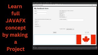 JavaFX Feedback Form with Interactive Controls and Multimedia  Complete Guide [upl. by Nolyar]