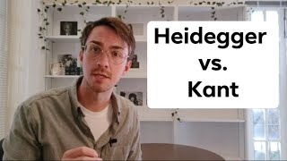 Heidegger vs Kant [upl. by Ettenor]