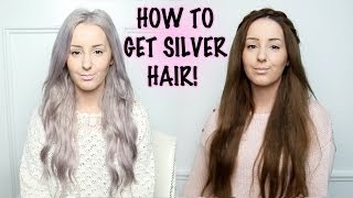 How To Silver Hair Tutorial  by tashaleelyn [upl. by Jonathon390]