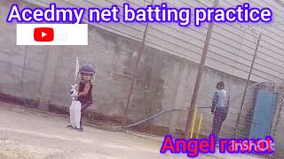 cricket net practice batting 🏏 angel rawat cricketer 🙏cricketnet batting angelcricketer [upl. by Adey]