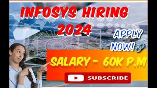 Infosys Recruitment Drive 2024  Hiring as Bigdata Developer  Salary – upto 60k Per Months [upl. by Cochran917]