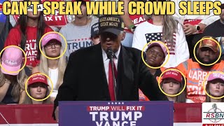 Trumps brain FALLS OUT slurs at HORRIFIC rallies [upl. by Masry]