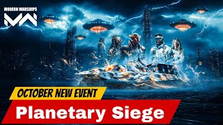 Modern Warships Planetary Siege New October Events Items modernwarships [upl. by Joon463]