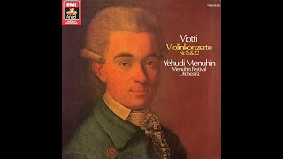 Viotti Violin Concerto No 16 in E minor G 85  Yehudi Menuhin Menuhin Festival Orchestra [upl. by Chara]