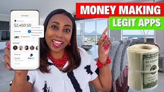 10 Legit Money Making Apps Easy Ways to Earn Cash Online for FREE [upl. by Inalaeham]