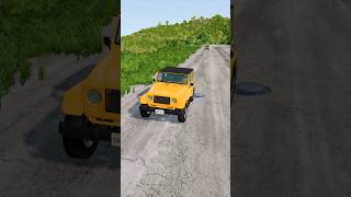 Colourful Cars vs Hydraulic Crush  BeamNGDrive [upl. by Llenrahc]