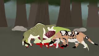 Andrewsarchus vs Daeodon [upl. by Notrab]