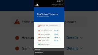 PlayStation servers down For 3 hrs [upl. by Annayehc]