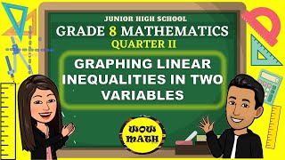 GRAPHING LINEAR INEQUALITIES IN TWO VARIABLES  GRADE 8 MATHEMATICS Q2 [upl. by Sweatt]