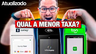 Qual a MELHOR MÁQUINA de Cartão com a MENOR TAXA Atualizado [upl. by Niklaus403]