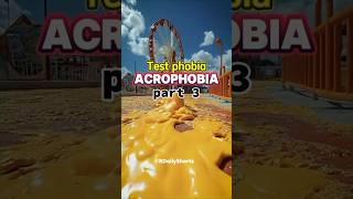 Test phobia Acrophobia part 3❗😬shorts phobia [upl. by Missie]