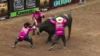 Professional bull Riders PBR bullfighters save [upl. by Marysa]