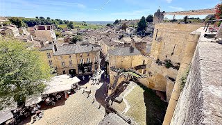 SaintÉmilion Ancient City Walk Arounds October 2023 visit  Bordeaux FRANCE 🇫🇷 [upl. by Fidellas]