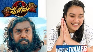 Pogaru Dialogue Trailer REACTION  Action Prince Dhruva Sarja  I want him on my side 💪 [upl. by Gerstein]