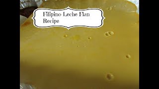 Filipino Dessert Filipino Leche Flan Recipe  aSimplySimpleLife [upl. by Lyrret]