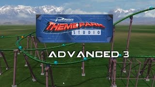 Theme Park Studio Advanced Coaster Building Part 3 [upl. by Andreas]