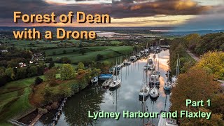 Forest of Dean with a Drone  Part 1 Lydney and Flaxley [upl. by Radford]