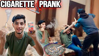 CIGARETTE🚬PRANK ON BROTHER GONE WRONG 😱cigarette funnyvideo dailyvlog [upl. by Leraj]