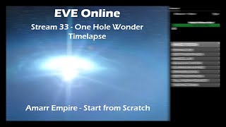 EVE Online  Stream 33  One Hole Wonder  Timelapse [upl. by Lorain100]