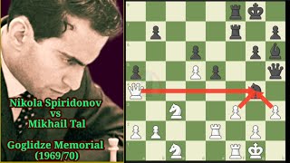 Mikhail Tal sacrificed pieces to clear the way and launch an attack [upl. by Eerehs839]