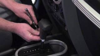 JK Jeep Auto Shift Knob Install [upl. by Ahtilat]