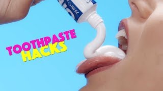 These Toothpaste Hacks Will Save Your Life  Beauty Studio [upl. by Jerrilee]